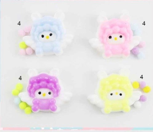 Chick bunny taba squishy 16 pieces boxes