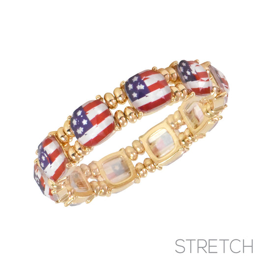 USA Flag Bracelet