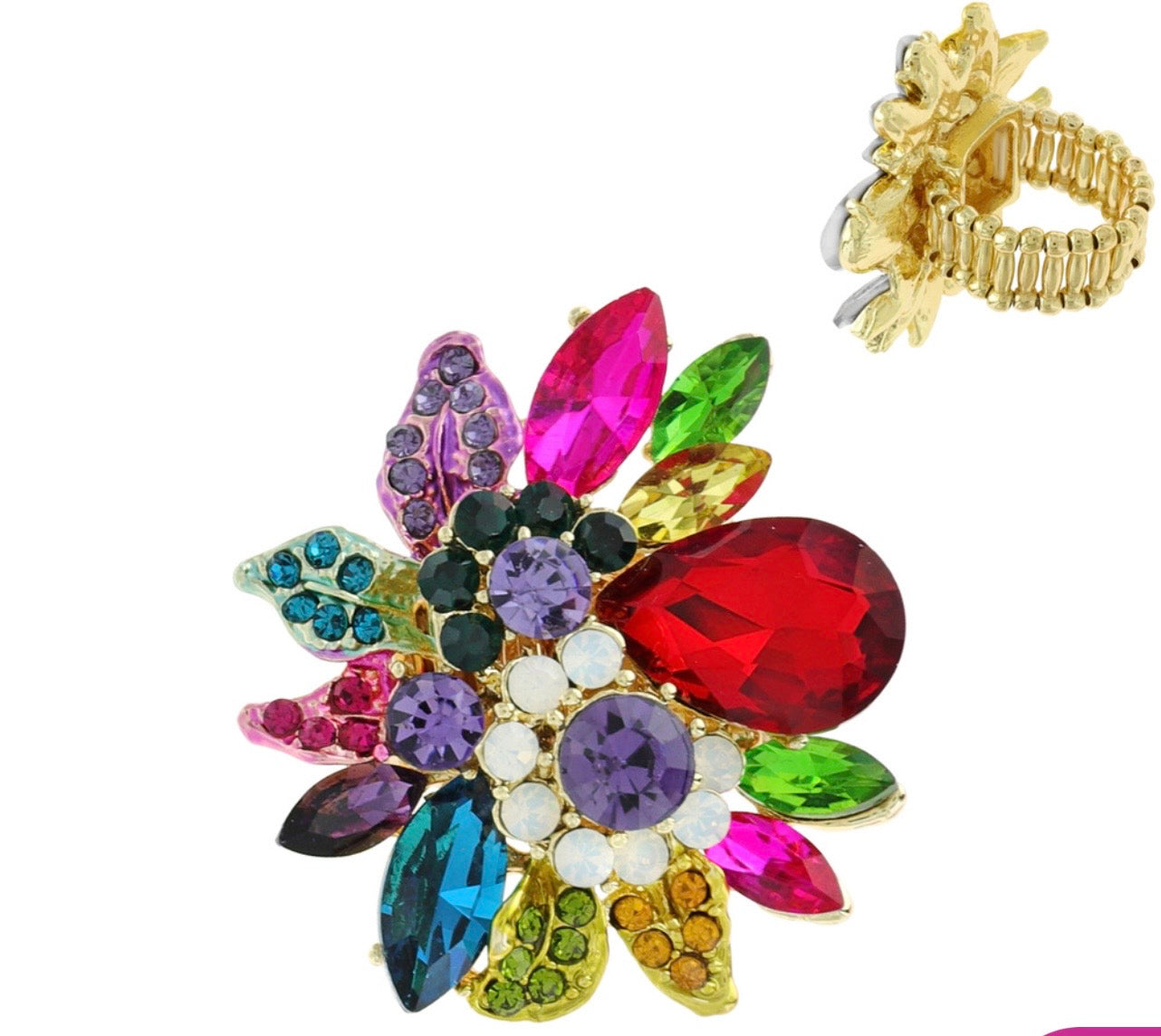 Multi flower ring
