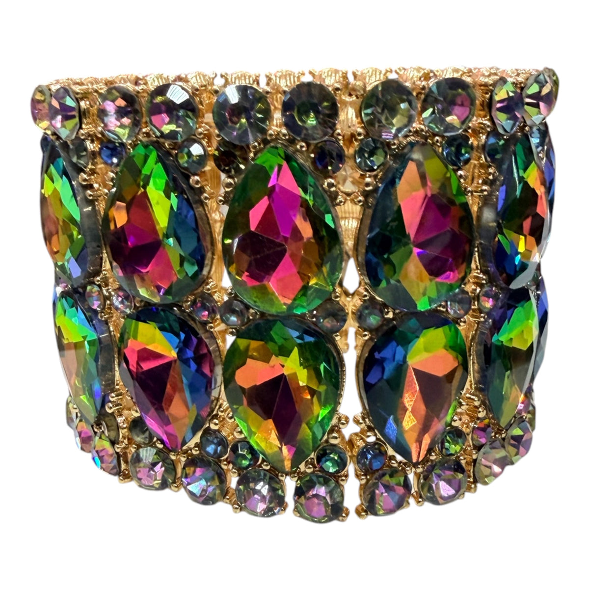 Statement Oil slick Bracelet