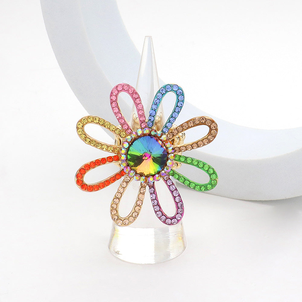 Rainbow Flower rin