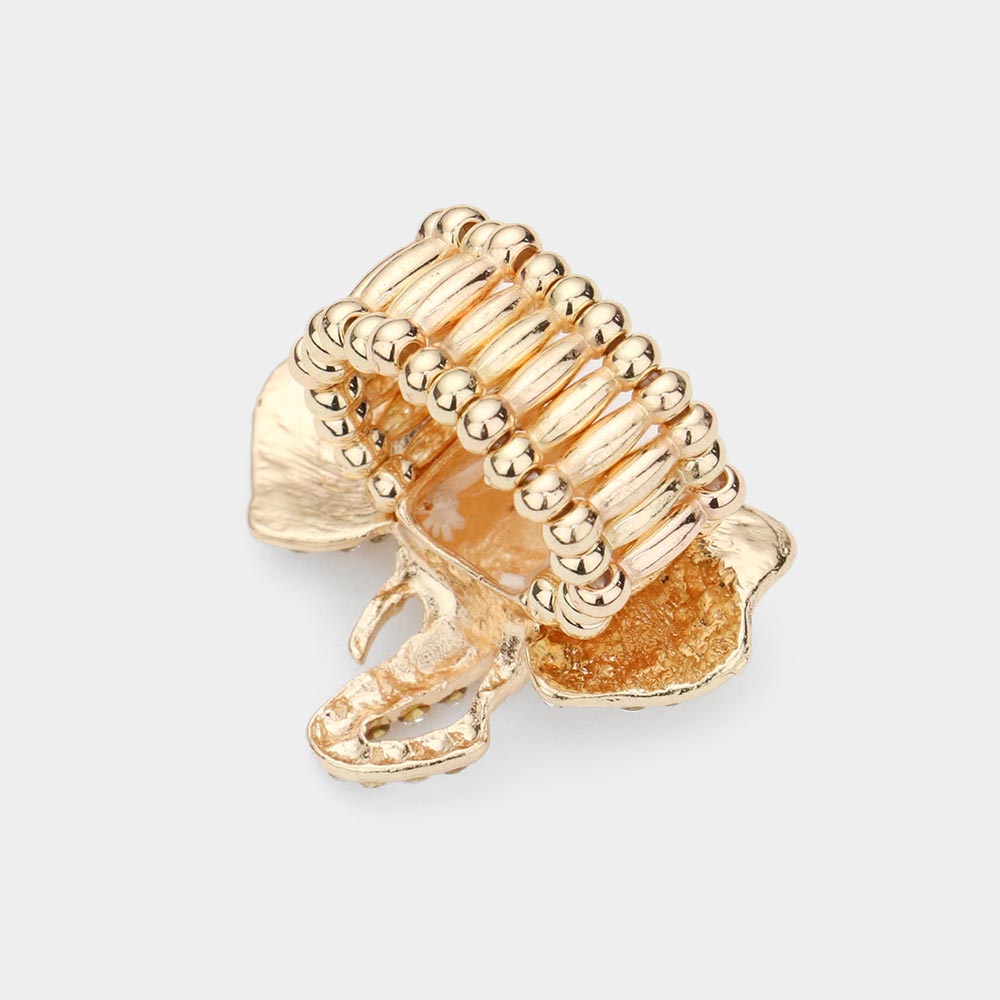 Gold AB Elephant Ring