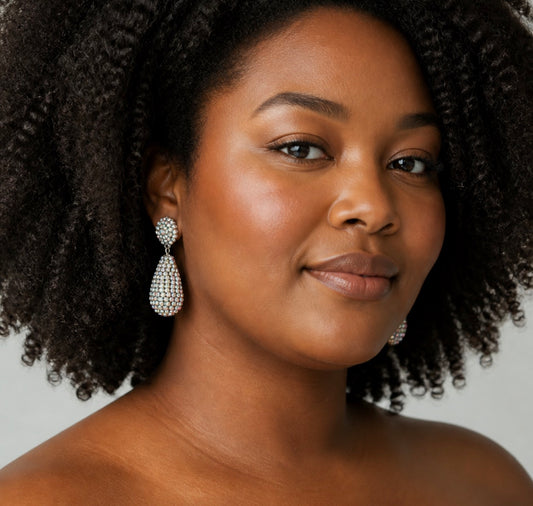 AB post drop earrings