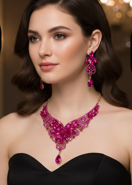 Pink Statement necklace