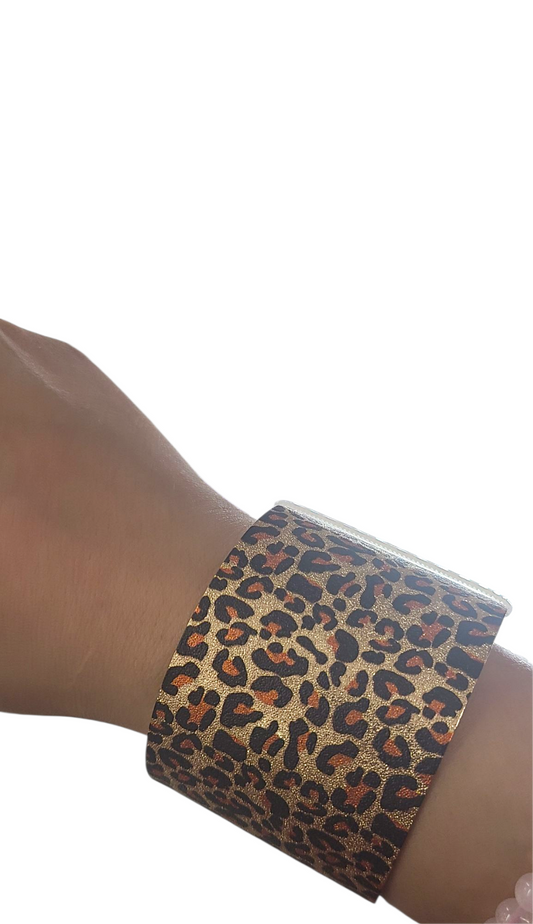 Cheetah Cuff Bracelet