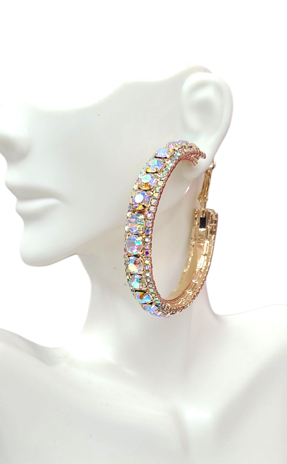 Gold ab hoops