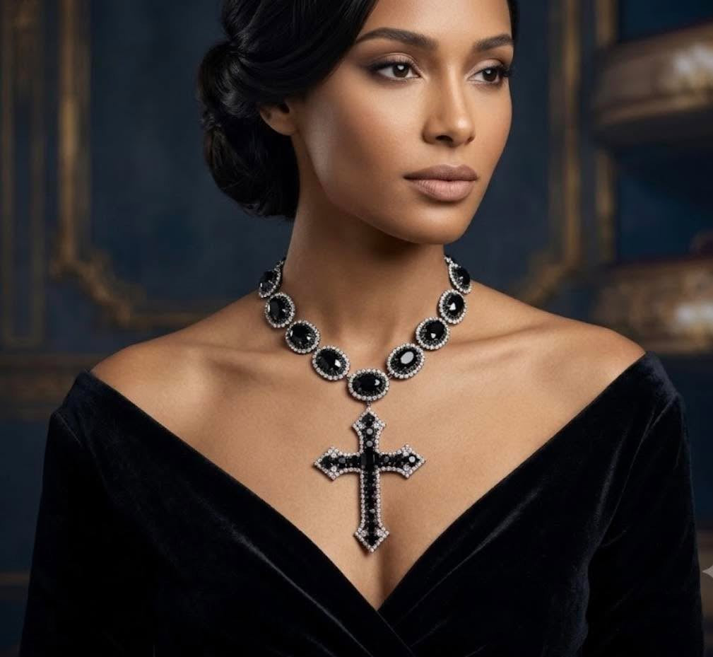 Black cross