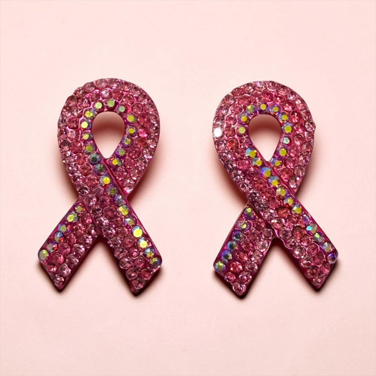 Pink Ribbon studs