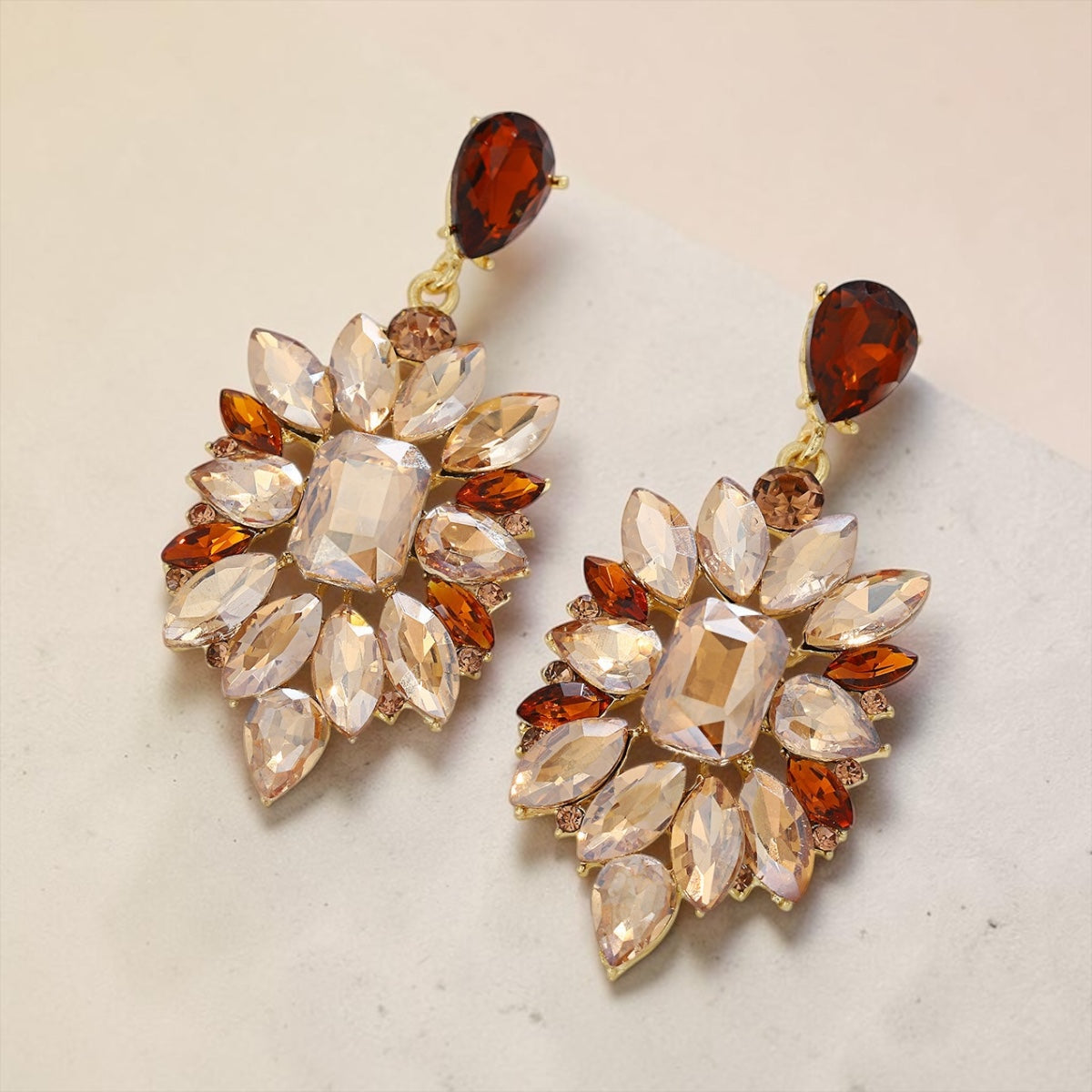 Topaz brown Earrings