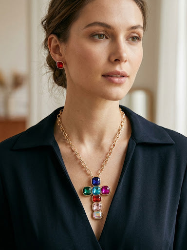 Multi Cross necklace