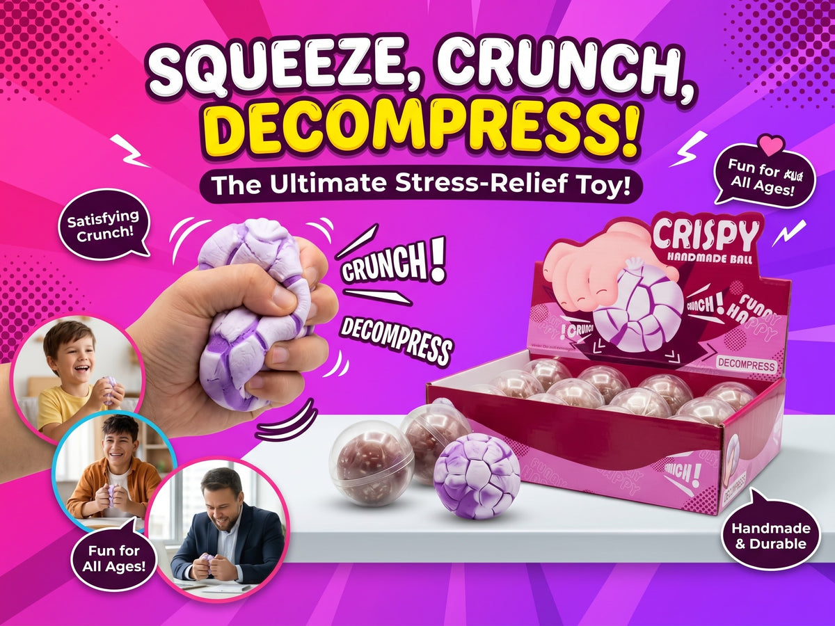 Crispy handmade ball