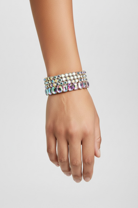 5 Layer AB gold Bracelet