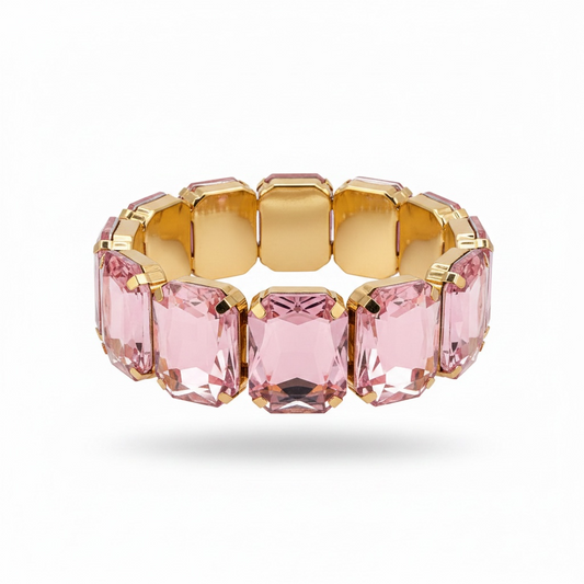 Light pink gold bracelet