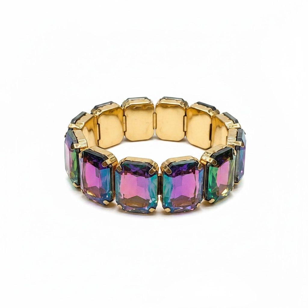 Oil slick bracelet