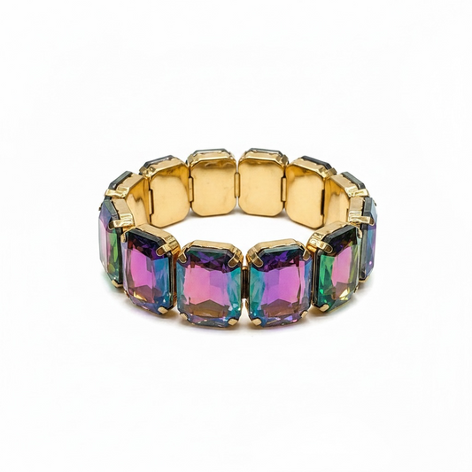 Oil slick bracelet
