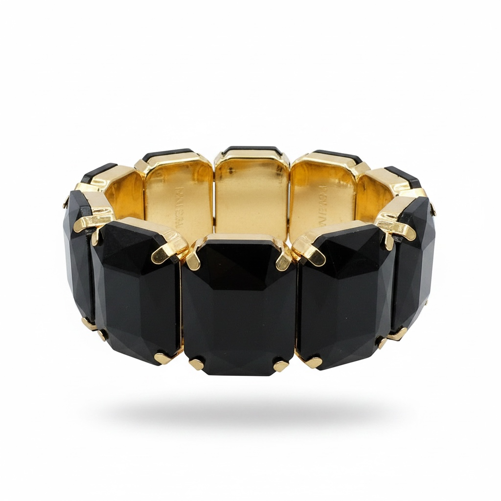 Black gold bracelet