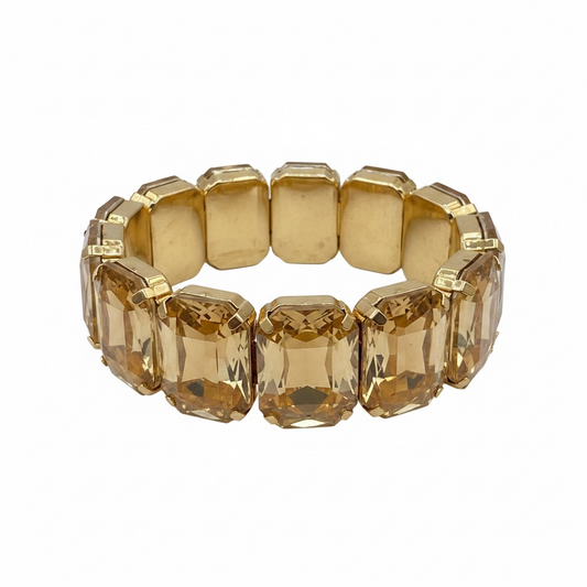 Topaz gold bracelet