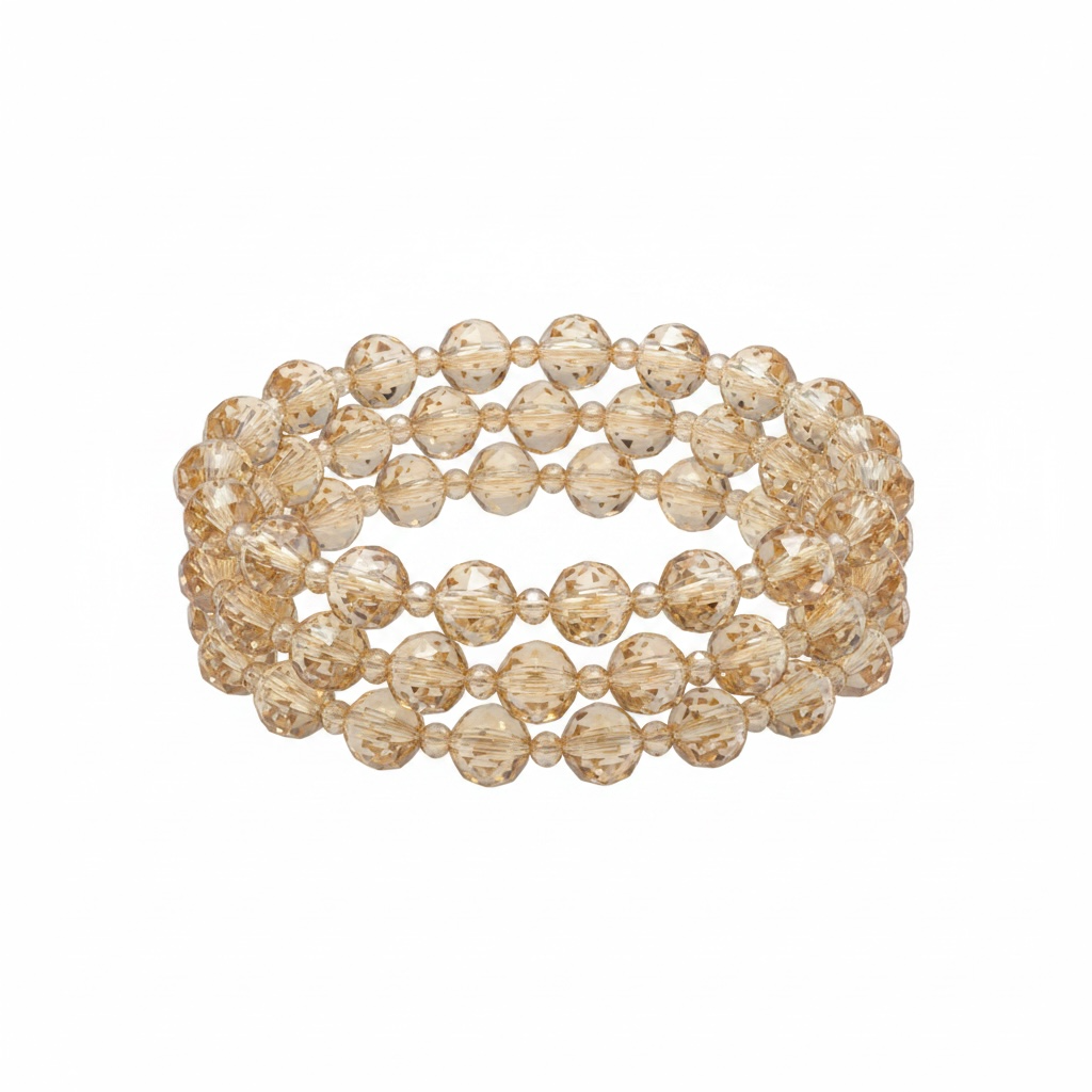 Topaz 3 layer bracelets