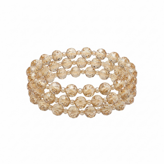 Topaz 3 layer bracelets