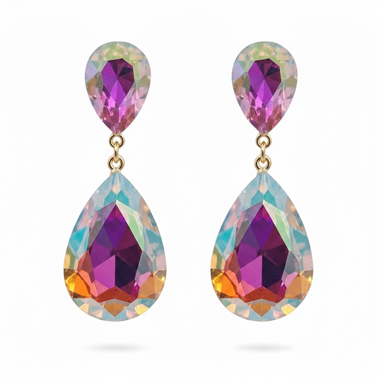 AB drop earrings