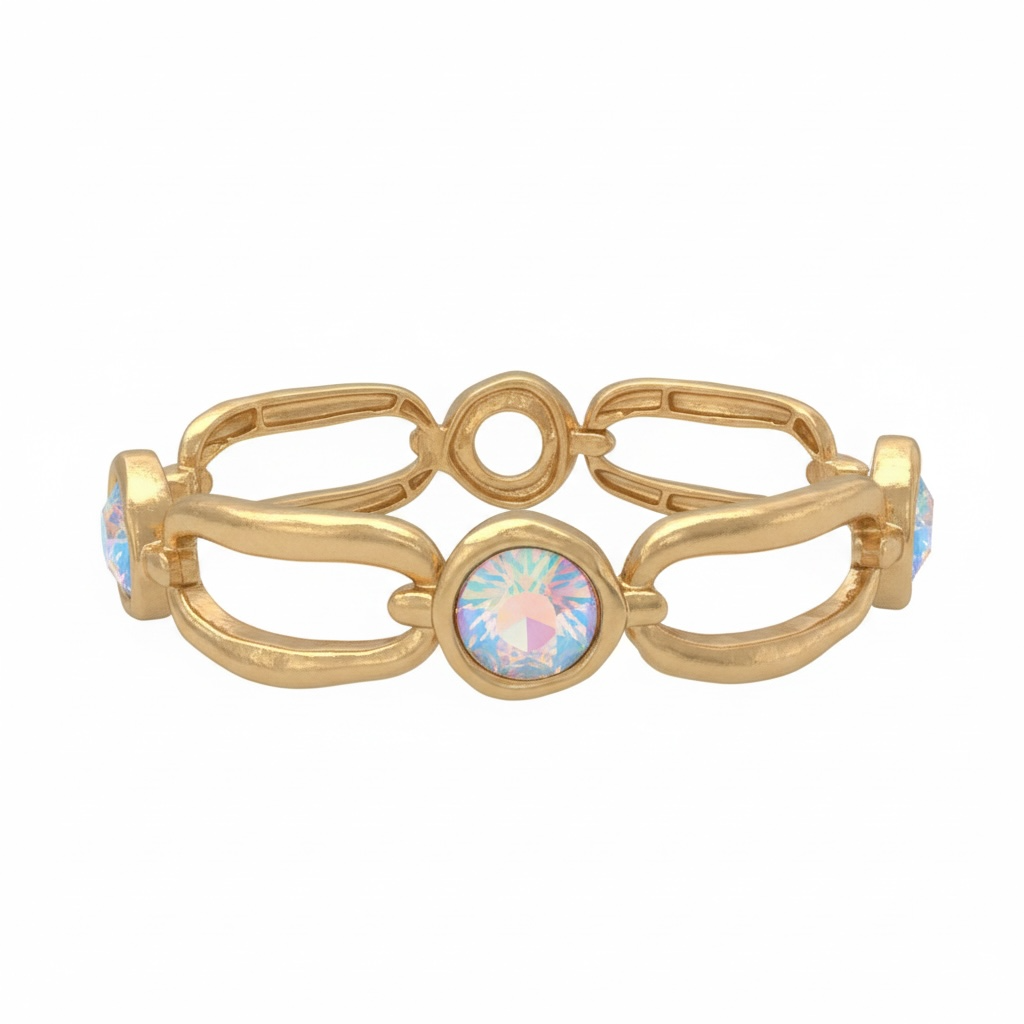 Gold AB bracelet