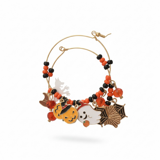 Spooky Halloween hoops