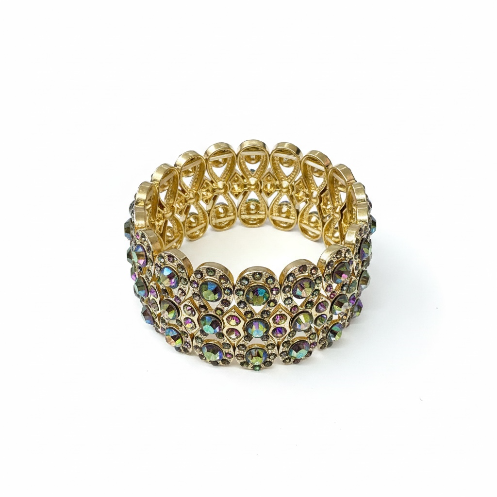 Oil slick bracelet