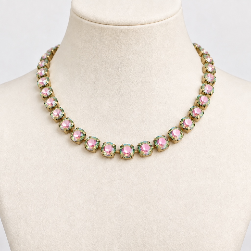 Watermelon dainty necklace