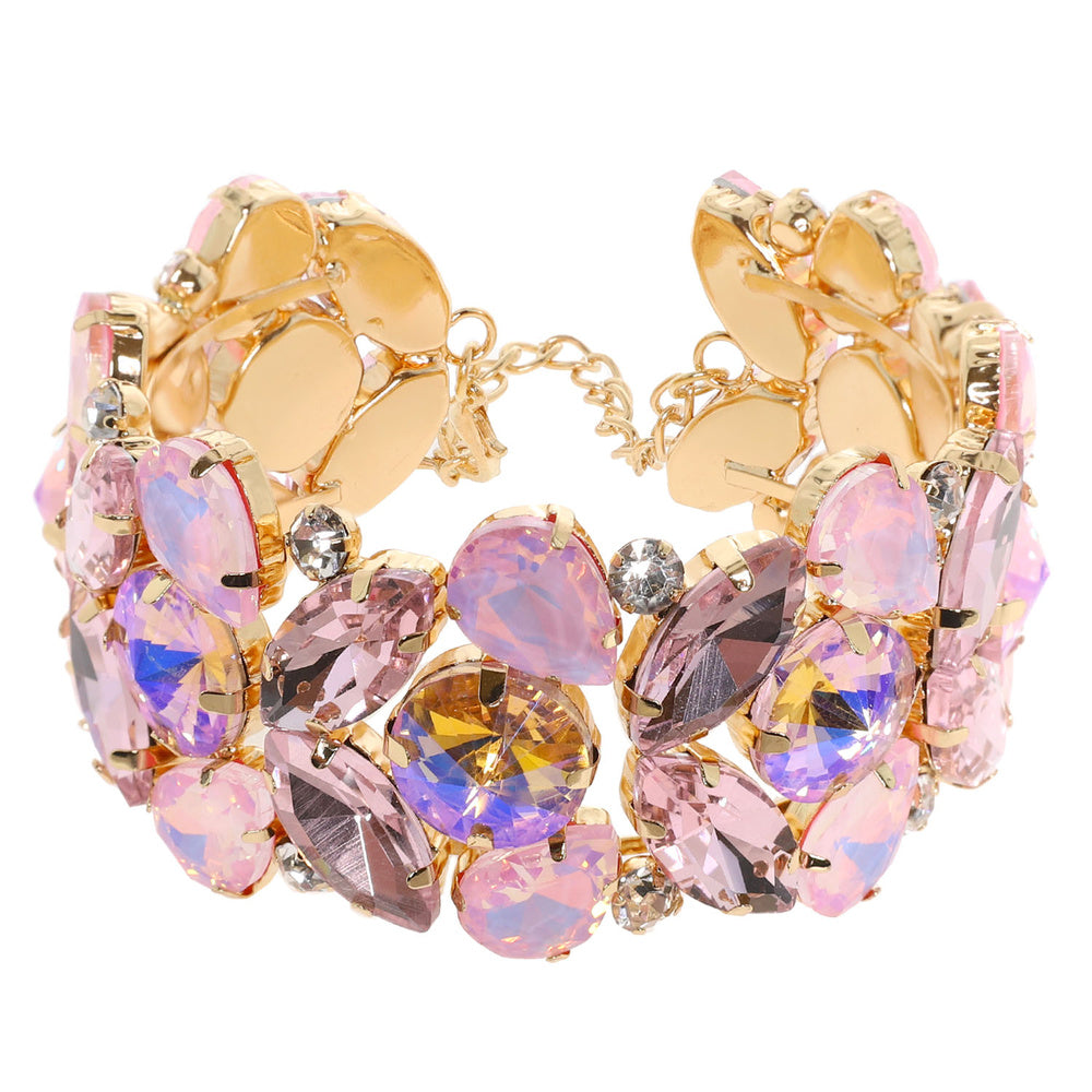 Opal pink bracelet