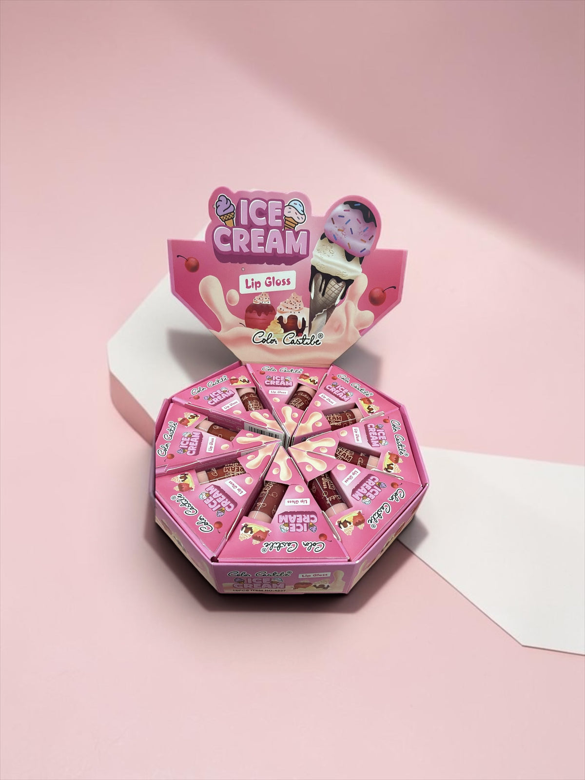 Ice cream lip gloss
