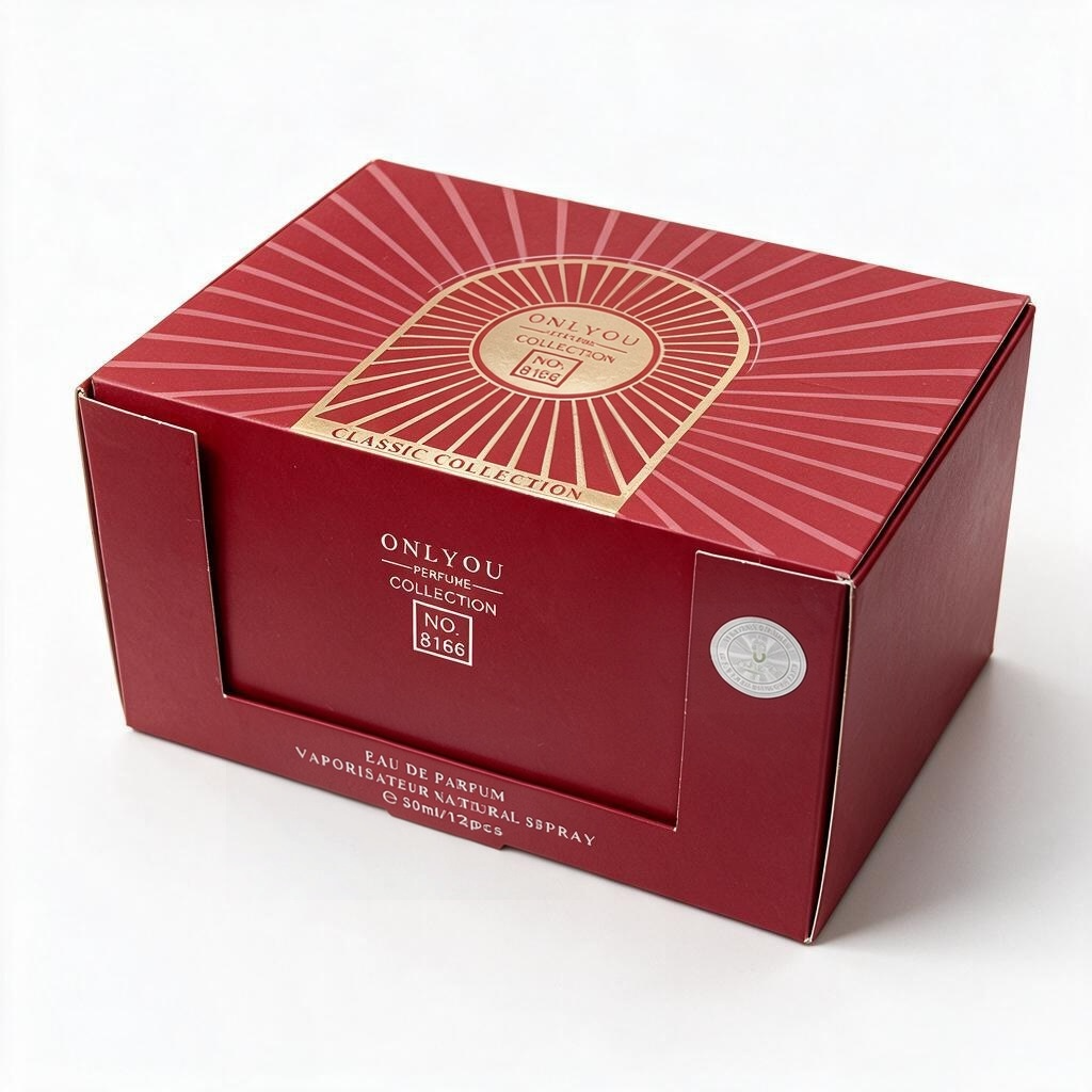 Red perfume box