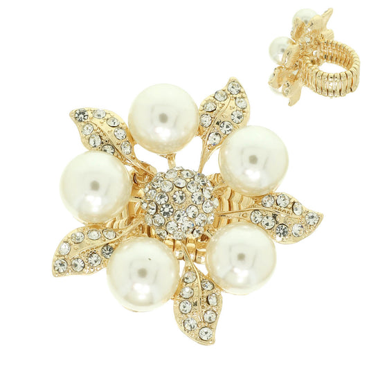 GOLD PEARL  RING