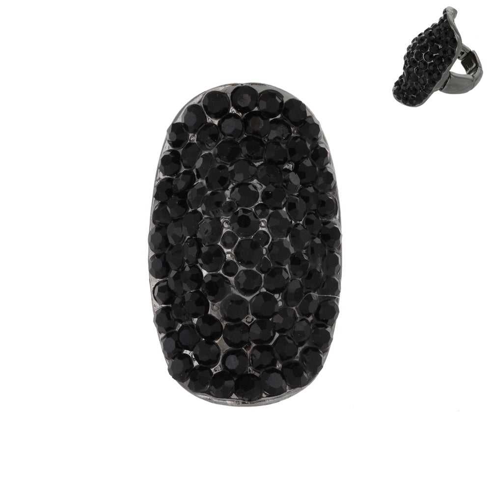 Short Black ring