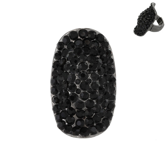 Short Black ring