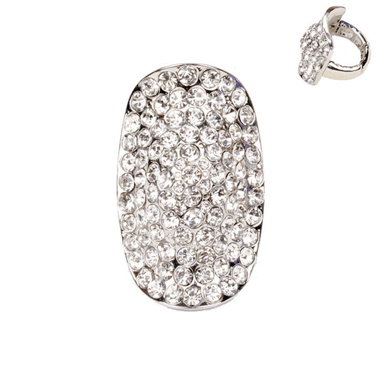 Short Silver Ring
