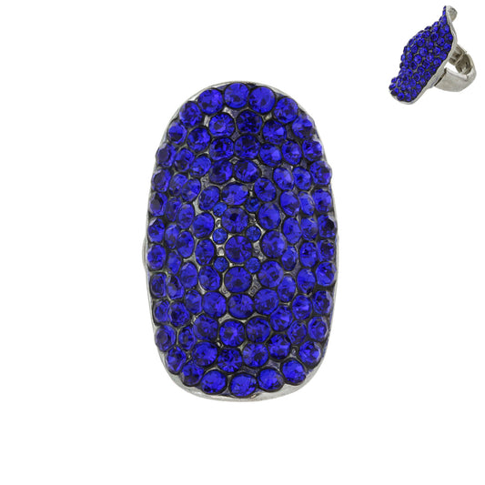 Short Royal Blue Ring