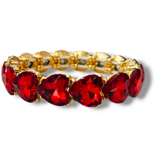 Red Heart Bracelet