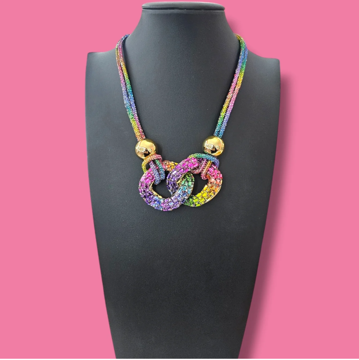 Rainbow Short Necklace