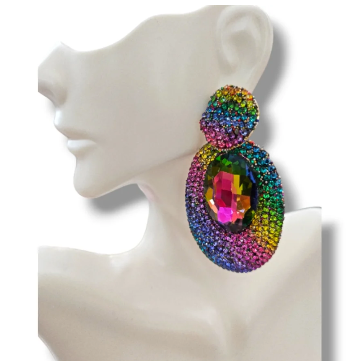 Rainbow Large Studs