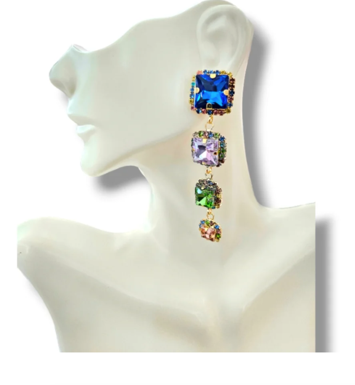 Post Drop Multi earrings
