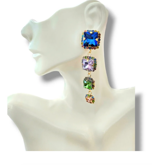 Post Drop Multi earrings