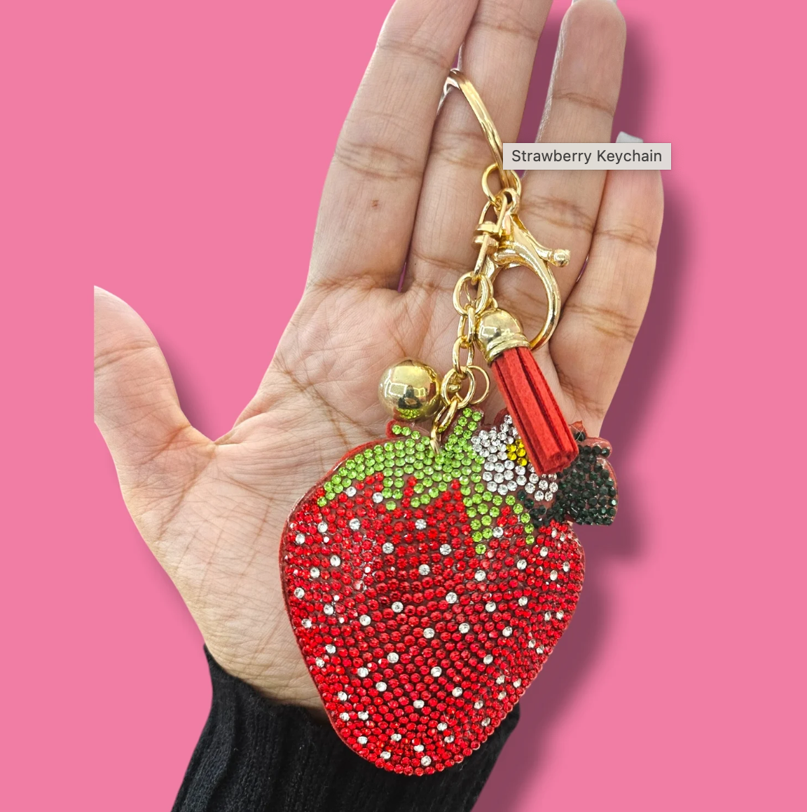 Strawberry Keychain