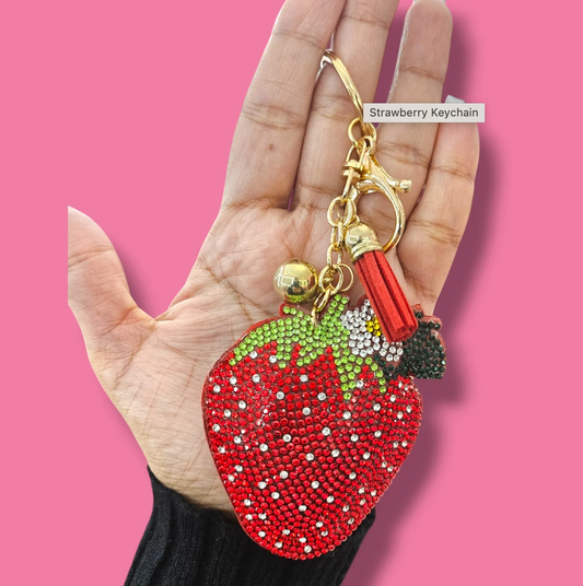 Strawberry Keychain