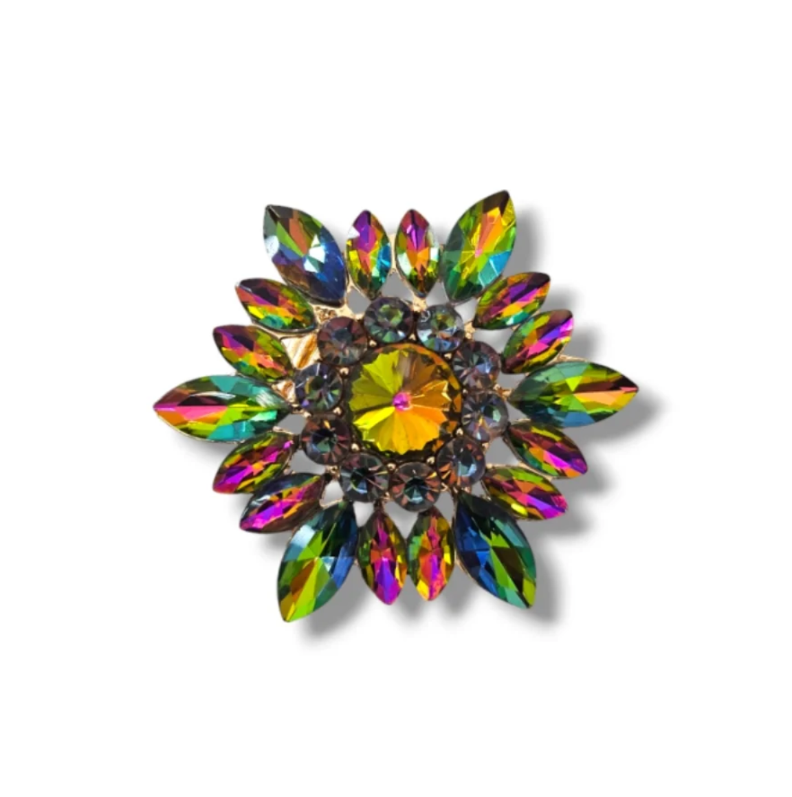 Statement Oil-slick Ring