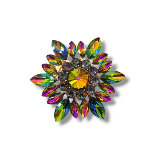 Statement Oil-slick Ring