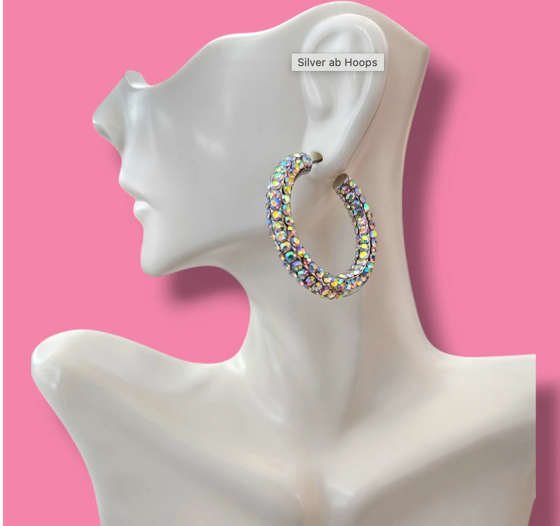 Silver ab Hoops