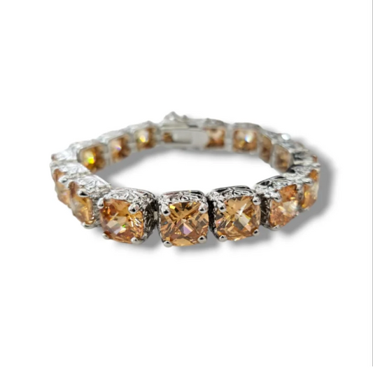 Topaz Zirconia Bracelet