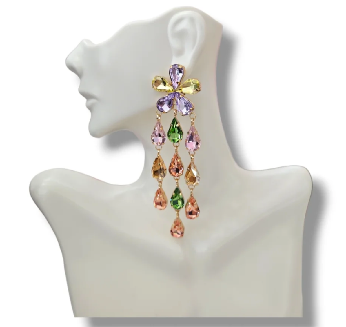 Tassle Flower Earrings