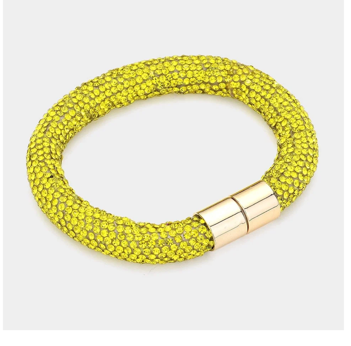 Yellow Magnetic Bracelet