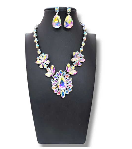 Gold AB necklace